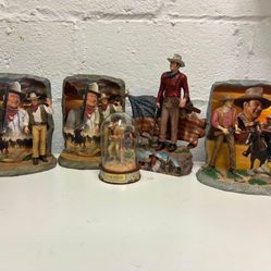 Bradford Exchange John Wayne Bust Sculptures