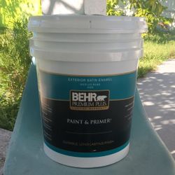 5 Gallon Exterior Paint Turquoise Blue Green