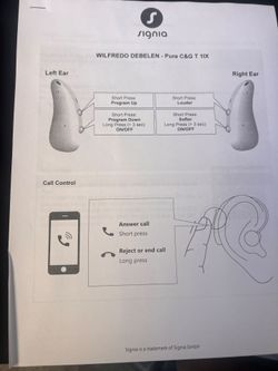Signia Hearing Aid