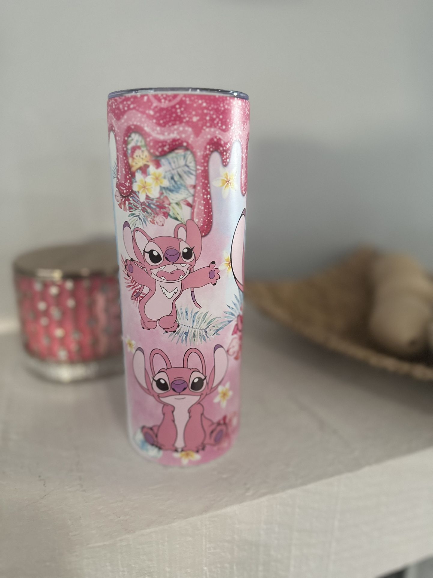 angel from lilo and stitch tumbler cup