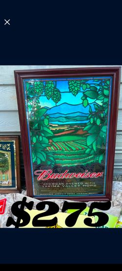 Budweiser Bar Mirror