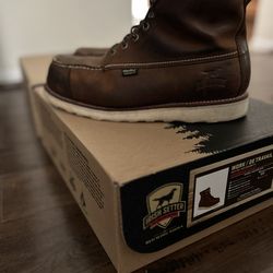 Used 10.5 Wide Irish Setter Wingshooter ST 6" Waterproof Composite-Toe EH