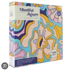 Floral 500 piece puzzle