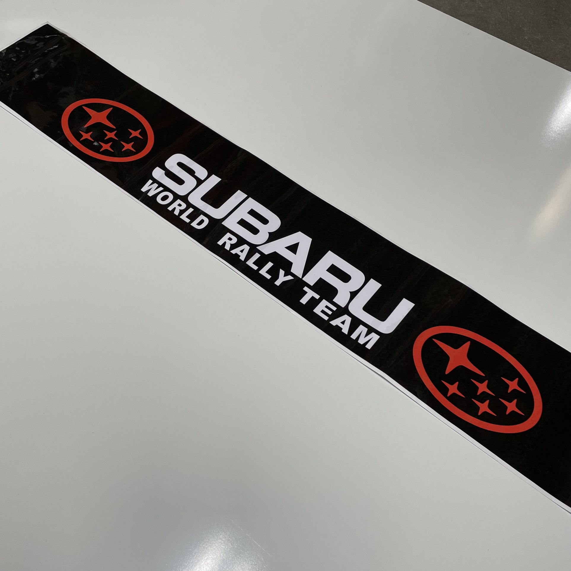 SUBARU Vinyl Car Windshield Decal Banner Automotive Wrap 