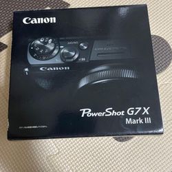 Canon PowerShot G7 X Mark III - 20.1MP Point & Shoot Digital Camera - Black