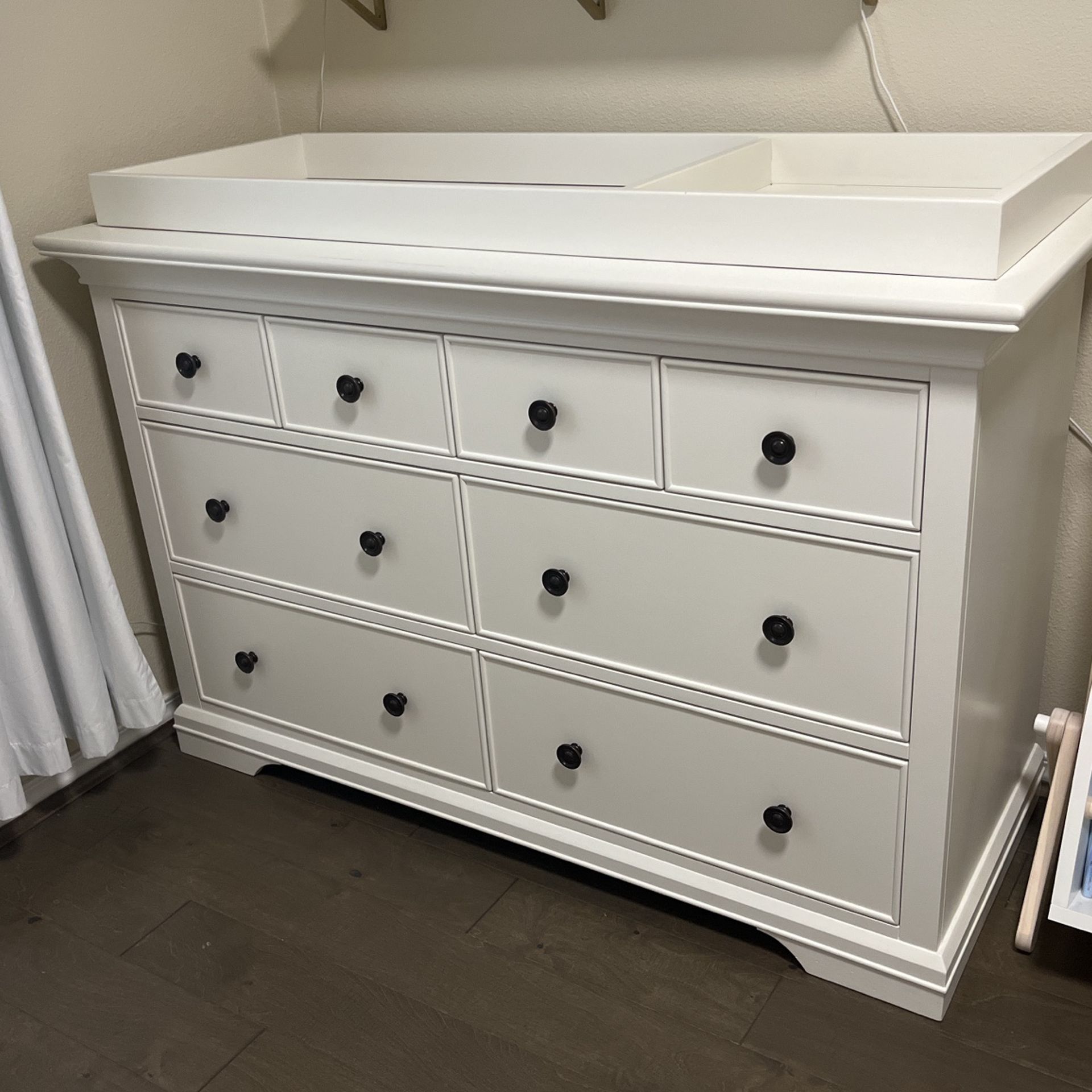 Pottery Barn Larkin Extra Wide Dresser (White)