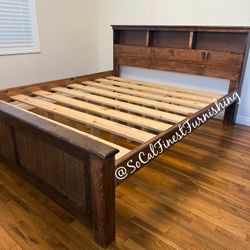 King Bed Frame - No Mattress 