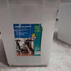 Dog Food Container 