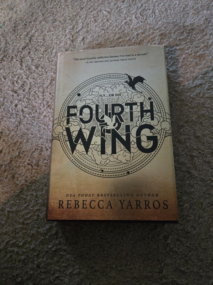 Fourth Wing Sprayed Edges First Edition