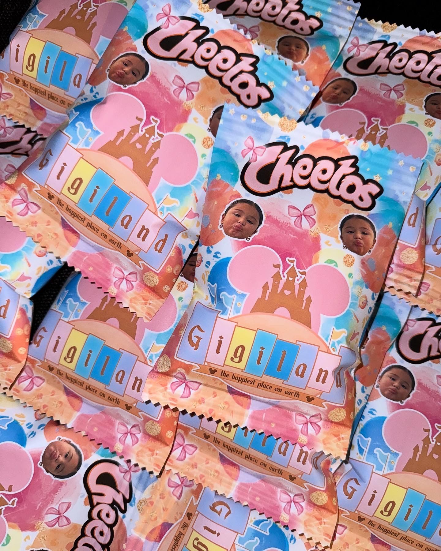 Disneyland custom themed chip bags🫶🏼💕