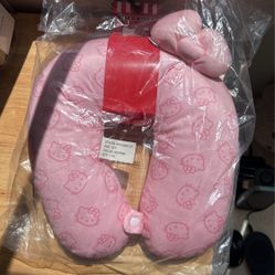 Hello Kitty Traveling Pillow