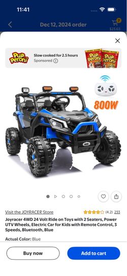 24v kids ride on UTV