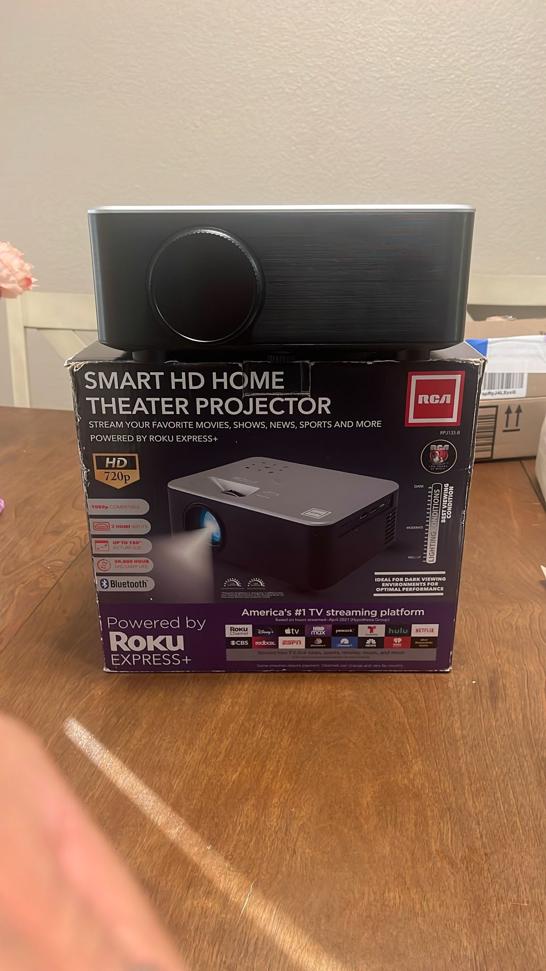 RCA HOME THEATRE PROJECTOR