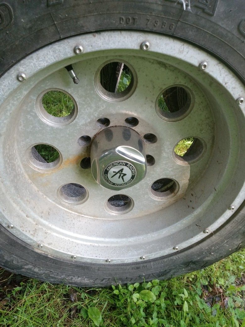 4 American Racing Truck Rims Fors Dodge 8 Lug 20 In 