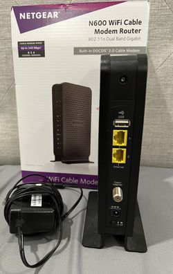 Wifi Cable Modem Router Thumbnail