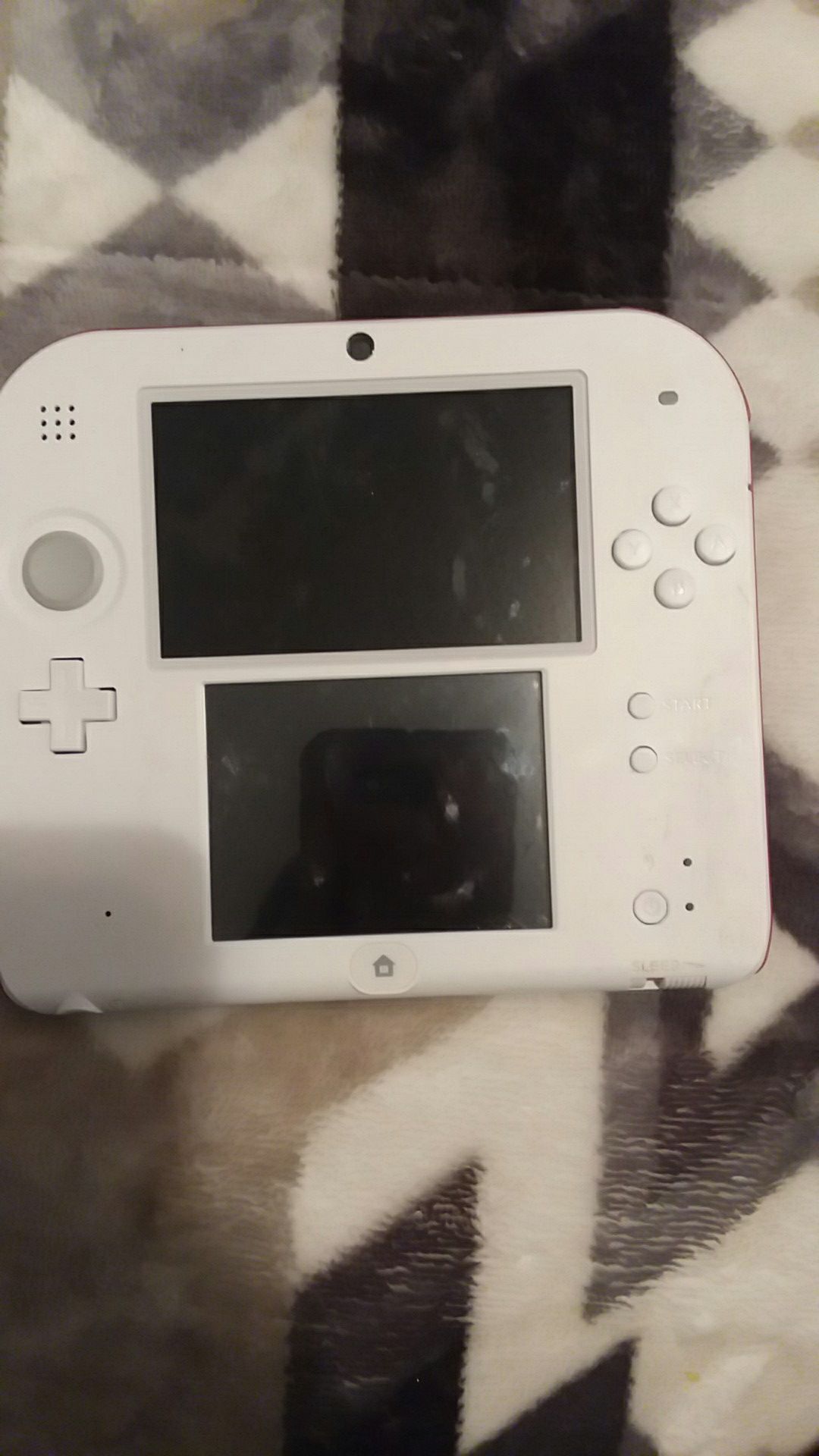 Nintendo 2ds with charger and super Mario