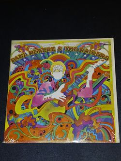 PNW Band PAUL REVERE & THE RAIDERS Lp 70's  Compilation Album GROOVY PSYCHEDELIC COVER ART