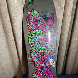 Santa Cruz Jeff Kendall 2020 Reissue Blacklight Snake Skateboard Deck - Factory Sealed New RARE