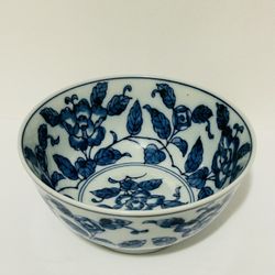Japanese blue and white bowl