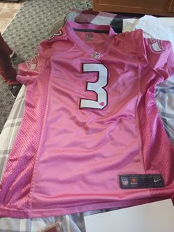 Russel Wilson Seahawks Jersey (Breast Cancer Awareness)