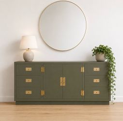 Vintage Green Dresser