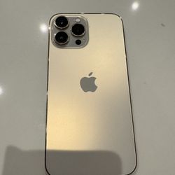AT&T Or cricket  iPhone 13 Pro Max 128gb Gold