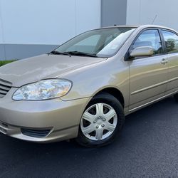 1 Owner 2004 Toyota Corolla Le 