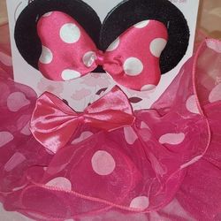 Minnie Mouse Headband/Tutu Set