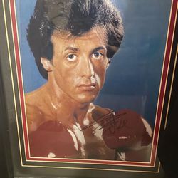 Rocky Balboa Signed Autograph 