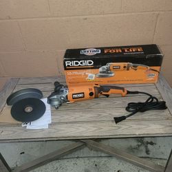 Ridged 7in Heavy Duty Grinder 15amp 