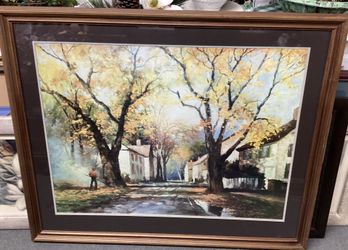Golden Maples, Painting By Robert William Woods 1(contact info removed)