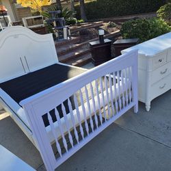 Full Size Bed Frame & Dresser