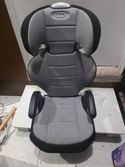 Booster seat with back
