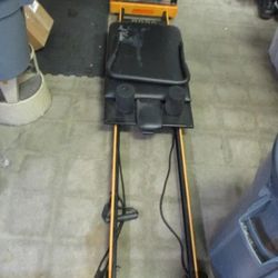 Used Stamina AeroPilates 55-5516 Folding Pilates Workout Reformer Machine