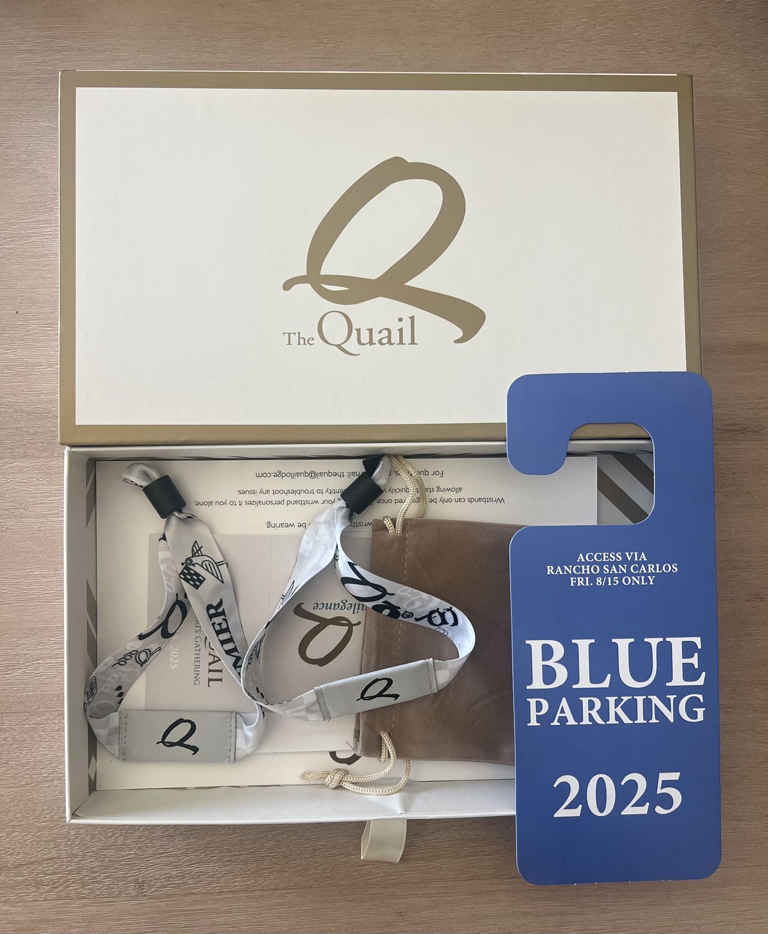 Quail Tickets 2025