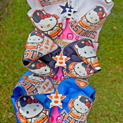Hello Kitty Astros Bows