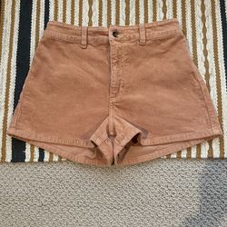 Billabong Corduroy Rust Brown Free Fall Shorts