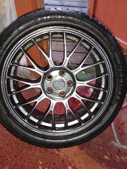 17 Inch Enkei Bortex Rims& Tires for Sale in Tacoma, WA - OfferUp