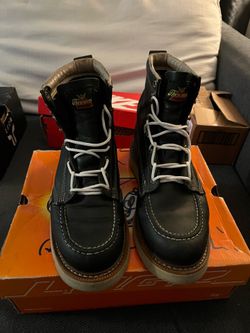 WORK BOOTS, SIZE 11