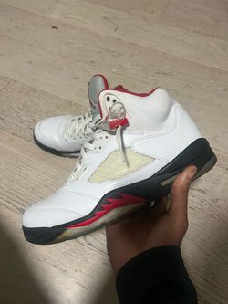 Fire Red 5s Year 2012