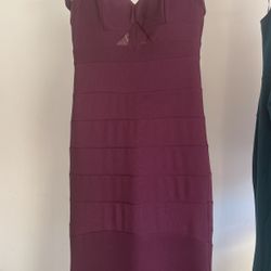 Burgundy Formal Dress 