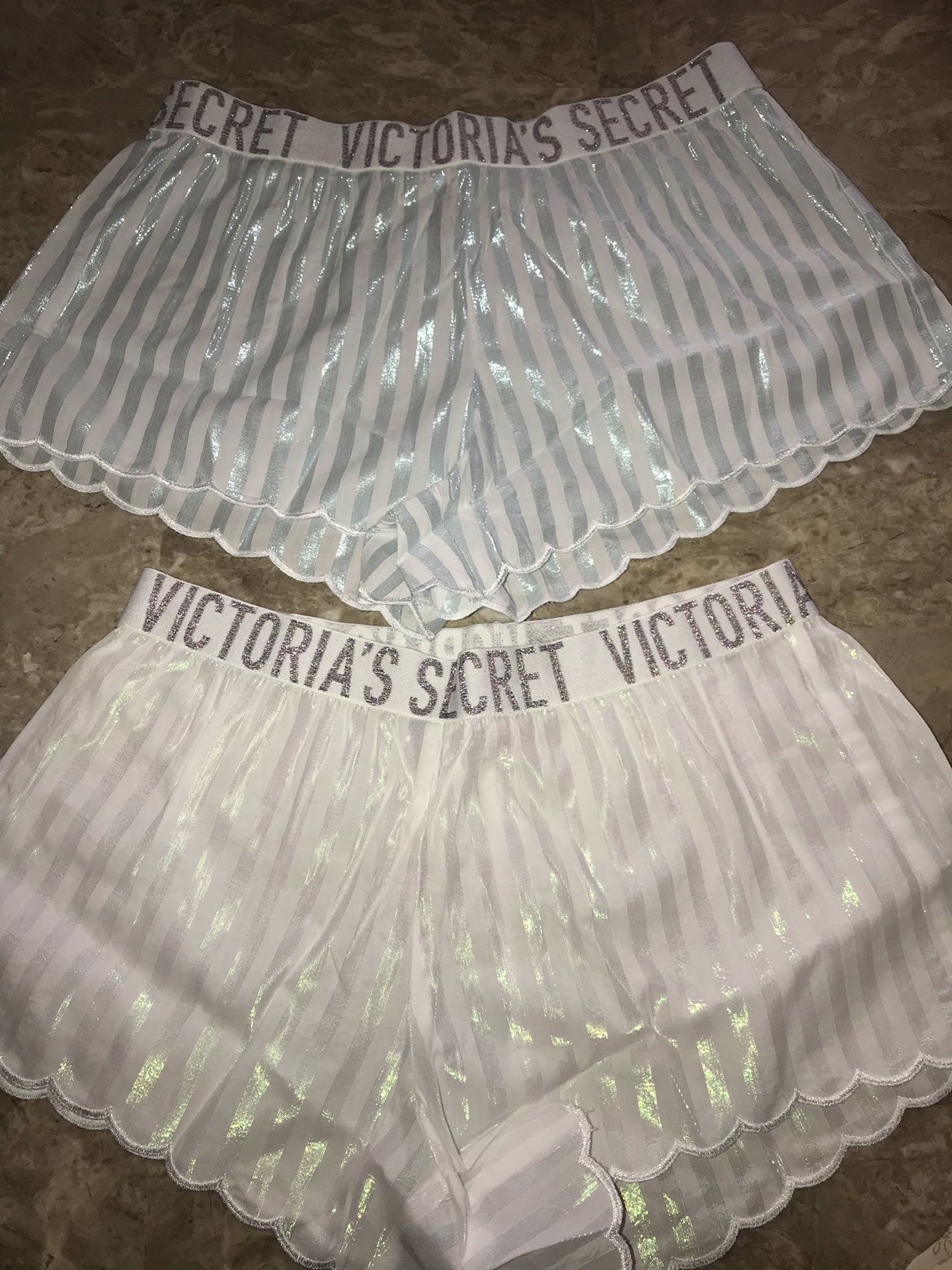 Victoria’s Secret pijama shorts Small and XS Brand New,$10 each price is firm