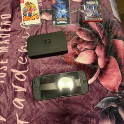 Switch 2 With 3 Games