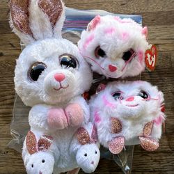 New Easter Beanie Boos TY $10/All