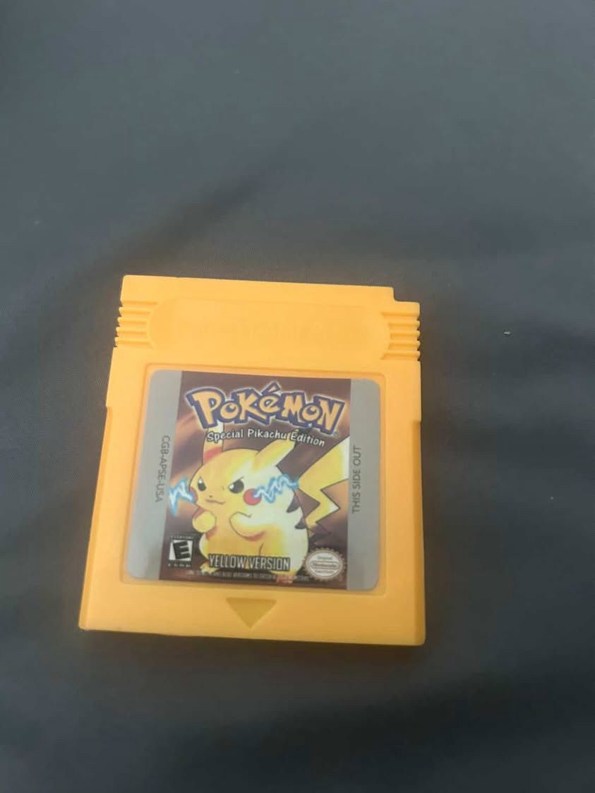 Pokémon Nintendo Game boy Color Yellow