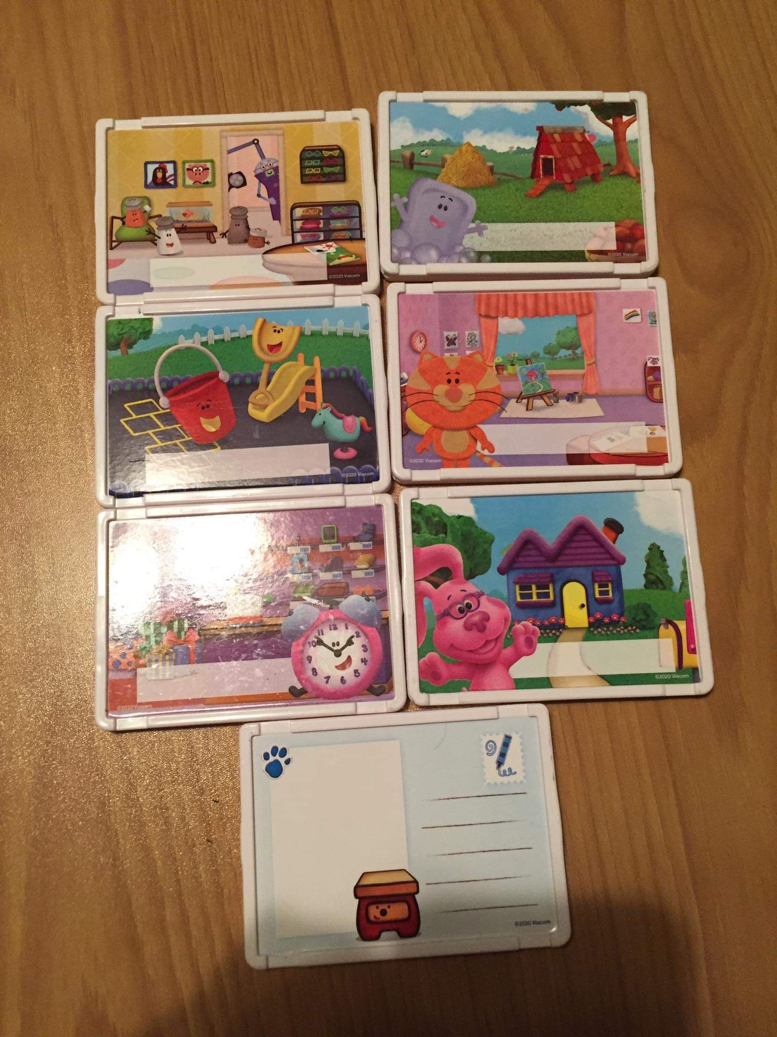Blues Clues & You Mail Time Talking Mailbox 7 Letters Replacement Part