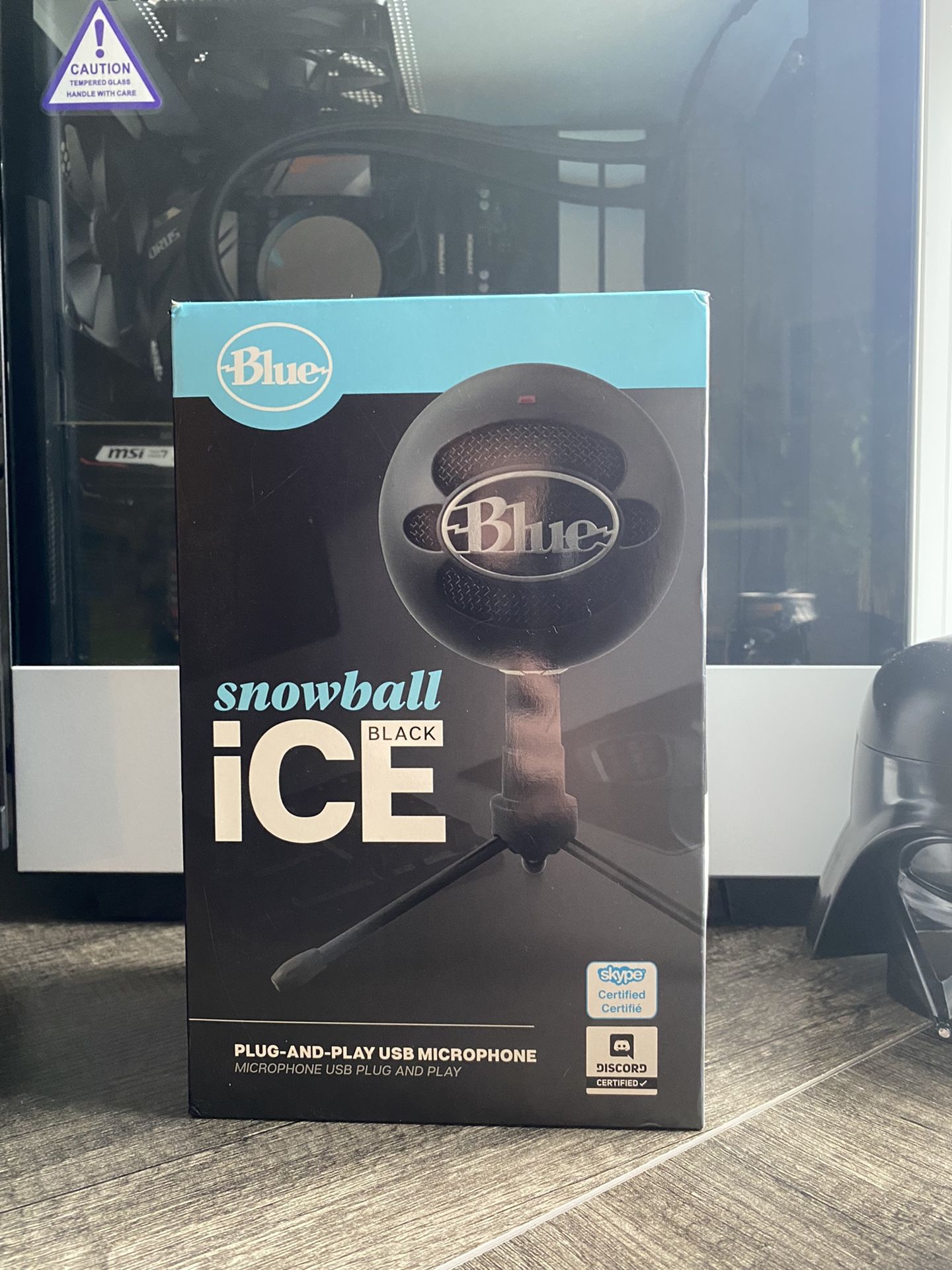 Blue Snowball Black Ice Mic