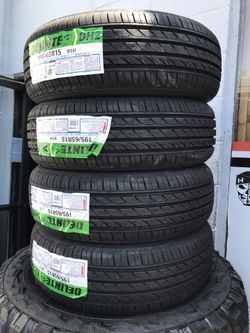 195/65R15 DELINTE DH2 $259 •• All 4 installed with alignment