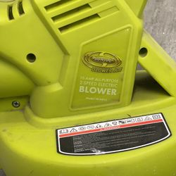 Sun Joe 2-Speed Electric Leaf Blower