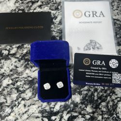 VVS Diamond Moissanite Earrings 